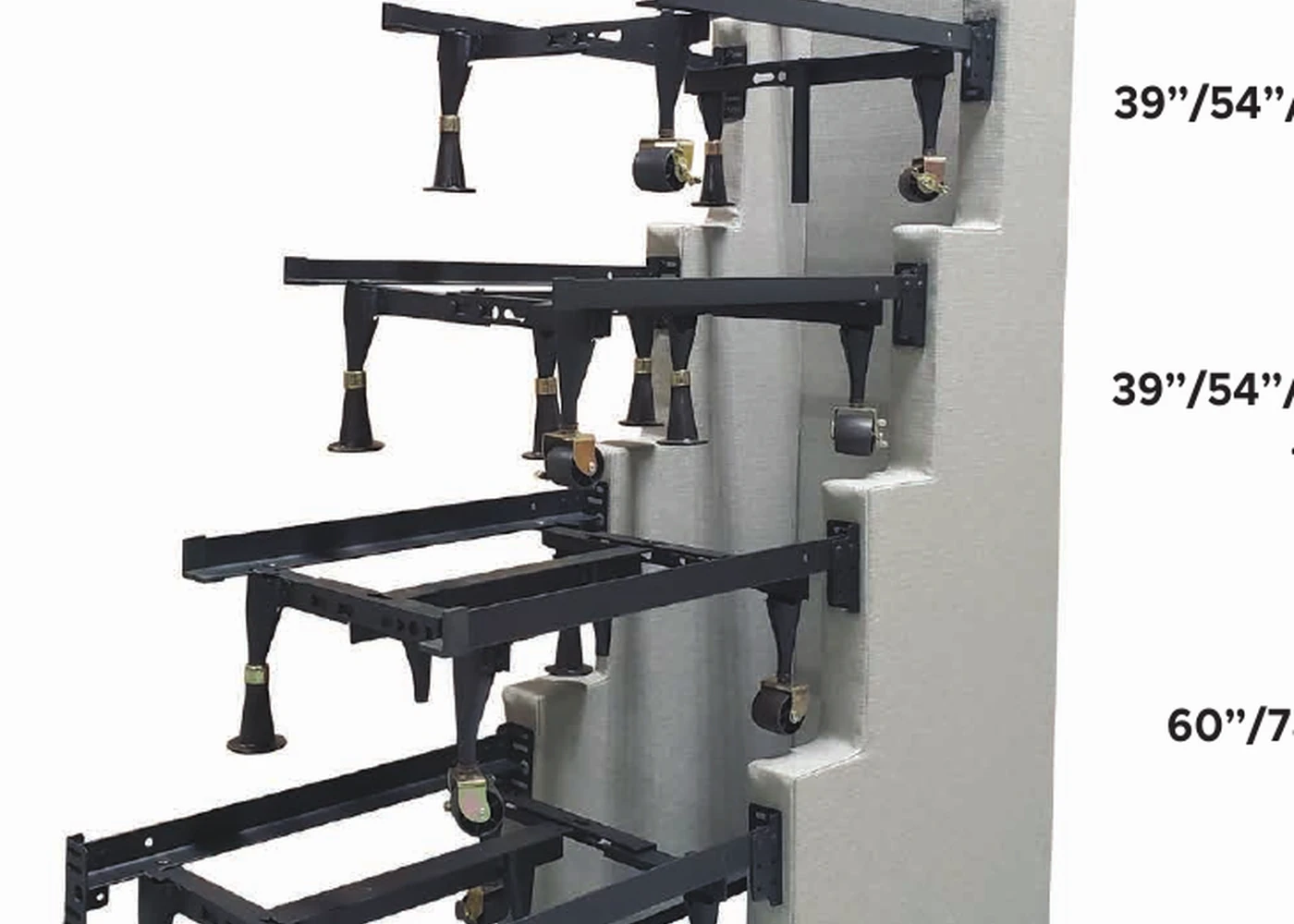 T50 adjustable metal bed frame