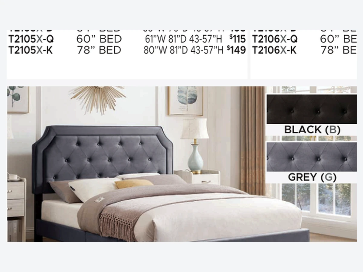T2108 furniture product from FurnLiving Ontario catalogue