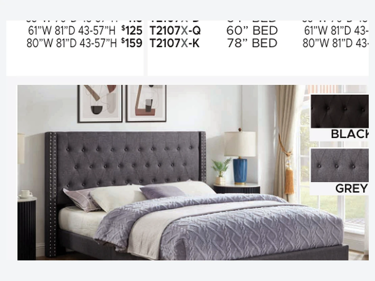 T2109 furniture product from FurnLiving Ontario catalogue