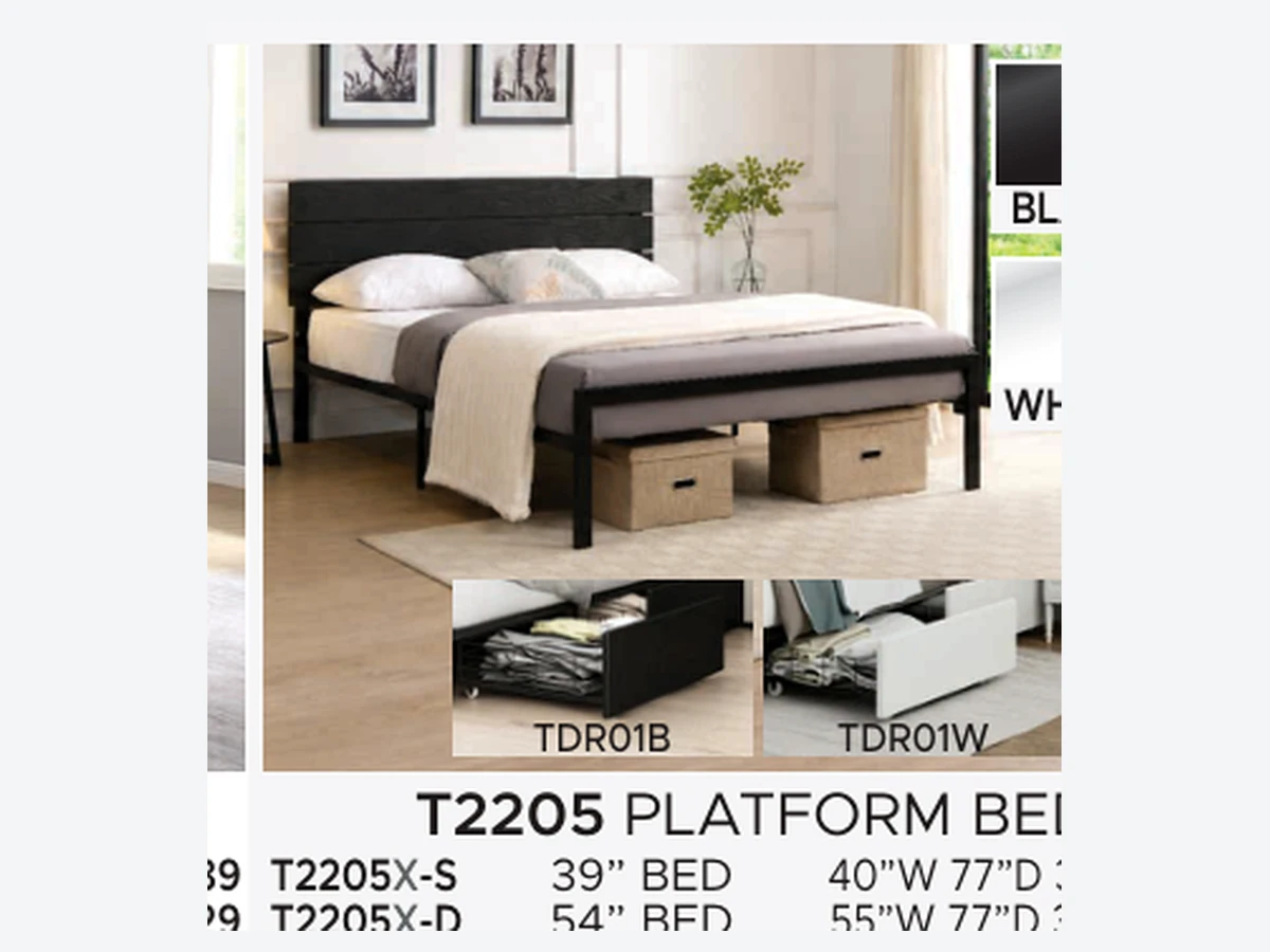 T2205 furniture product from FurnLiving Ontario catalogue