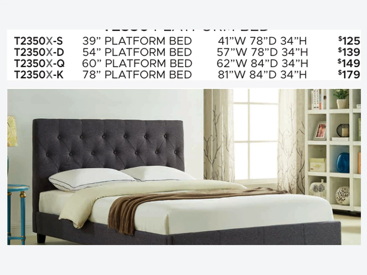T2366 furniture product from FurnLiving Ontario catalogue