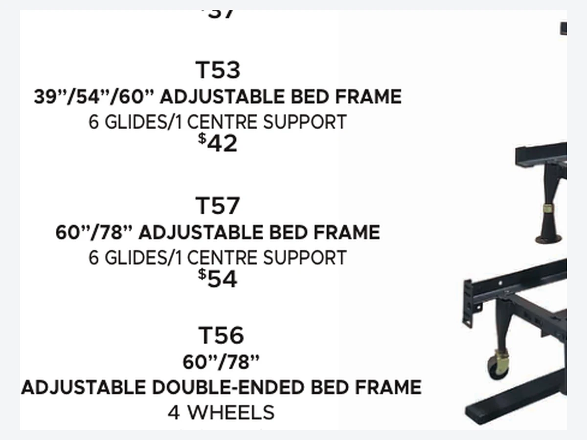 T56 furniture product from FurnLiving Ontario catalogue